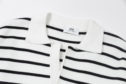 AMI Paris Neutral Tones Unisex T-Shirt - Premium Cotton Tee