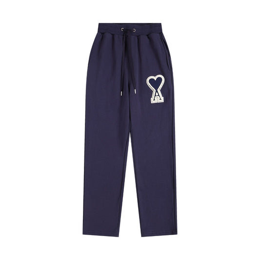 AMI PARIS Straight Leg Sweatpants