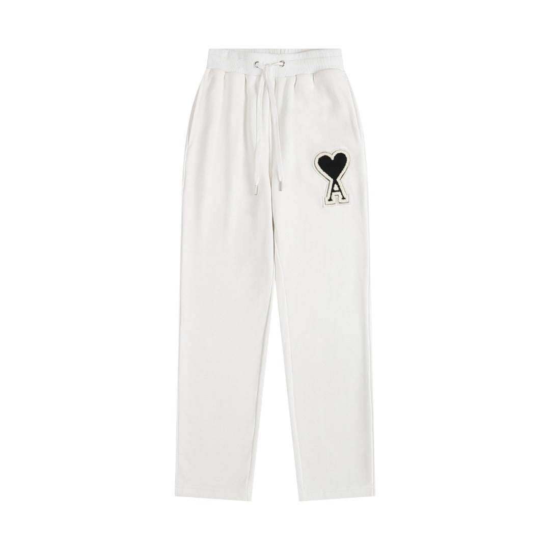 AMI PARIS Straight Leg Sweatpants