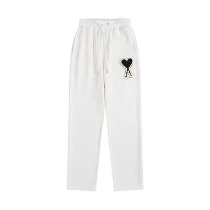 AMI PARIS Straight Leg Sweatpants