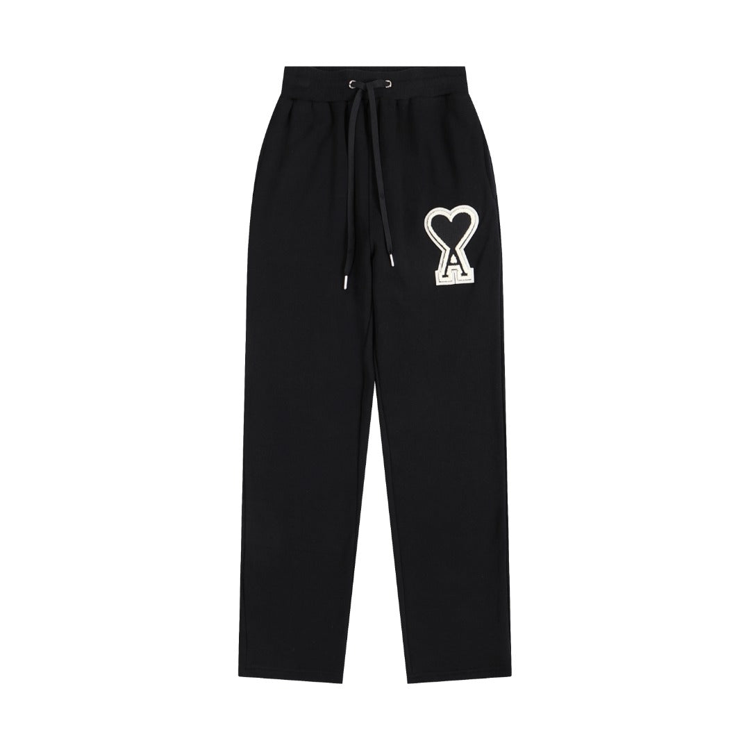 AMI PARIS Straight Leg Sweatpants