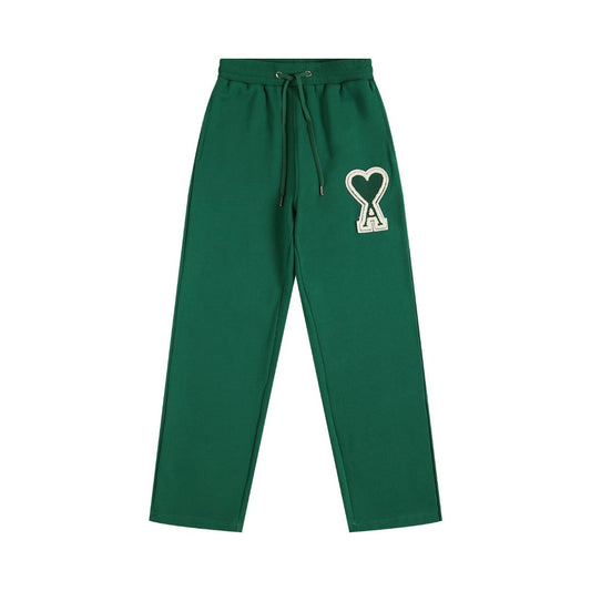 AMI PARIS Straight Leg Sweatpants