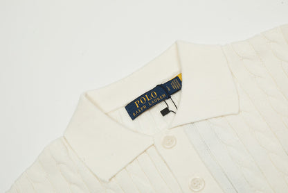 Ralph Lauren Women‘s Cable Knit Polo shirt