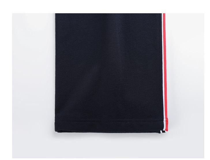 Unisex side webbing loose straight trousers THOM TREND