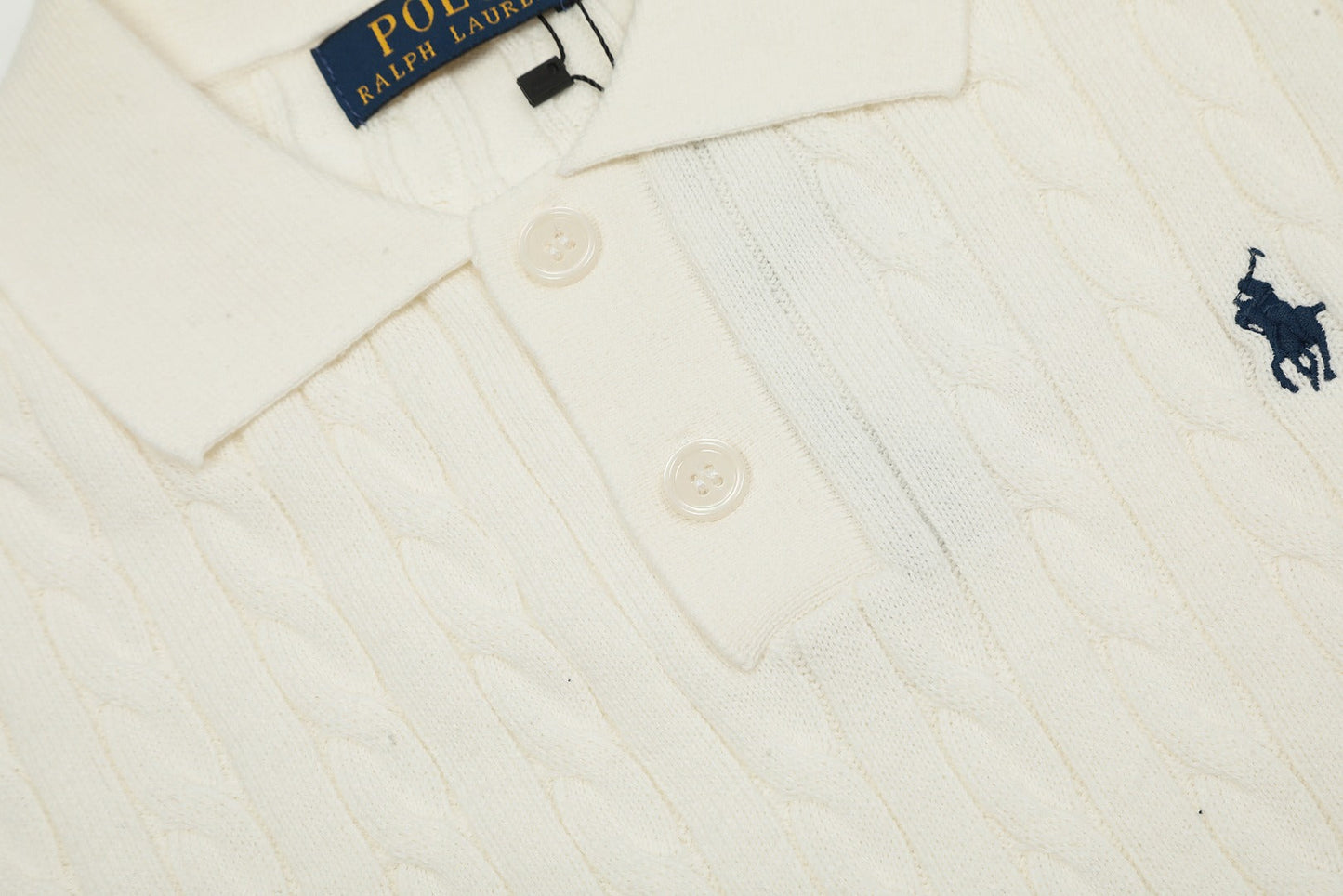 Ralph Lauren Women‘s Cable Knit Polo shirt