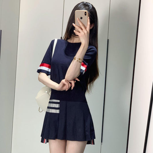 Women's Double Sleeve Label Shirt（复制） THOM TREND