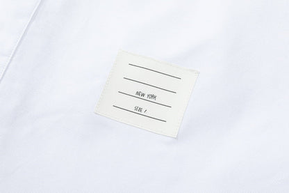 Unisex all-over embroidered shirt（副本） THOM TREND