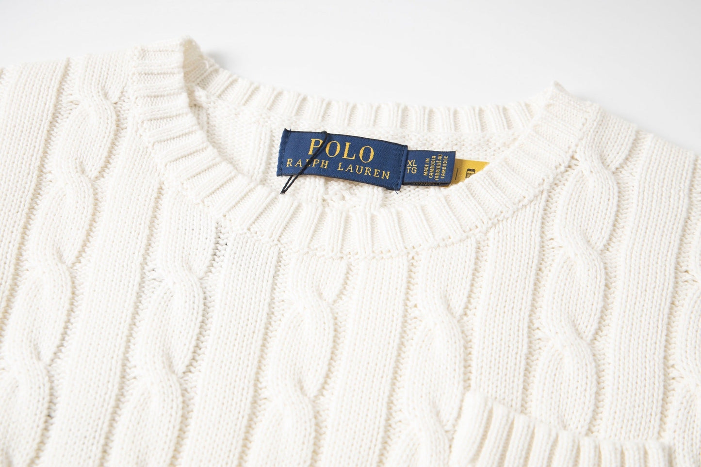 Ralph Lauren Women‘s Cable Knit T-shirt