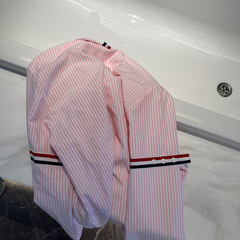 V-neck knitted cardigan（复制） THOM TREND