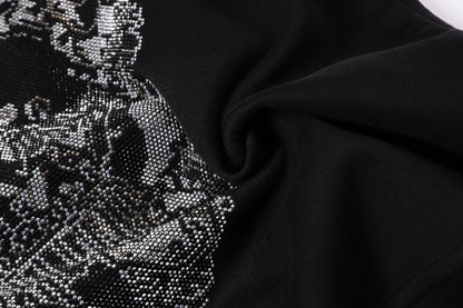 New- 2025ss Black Hoodie