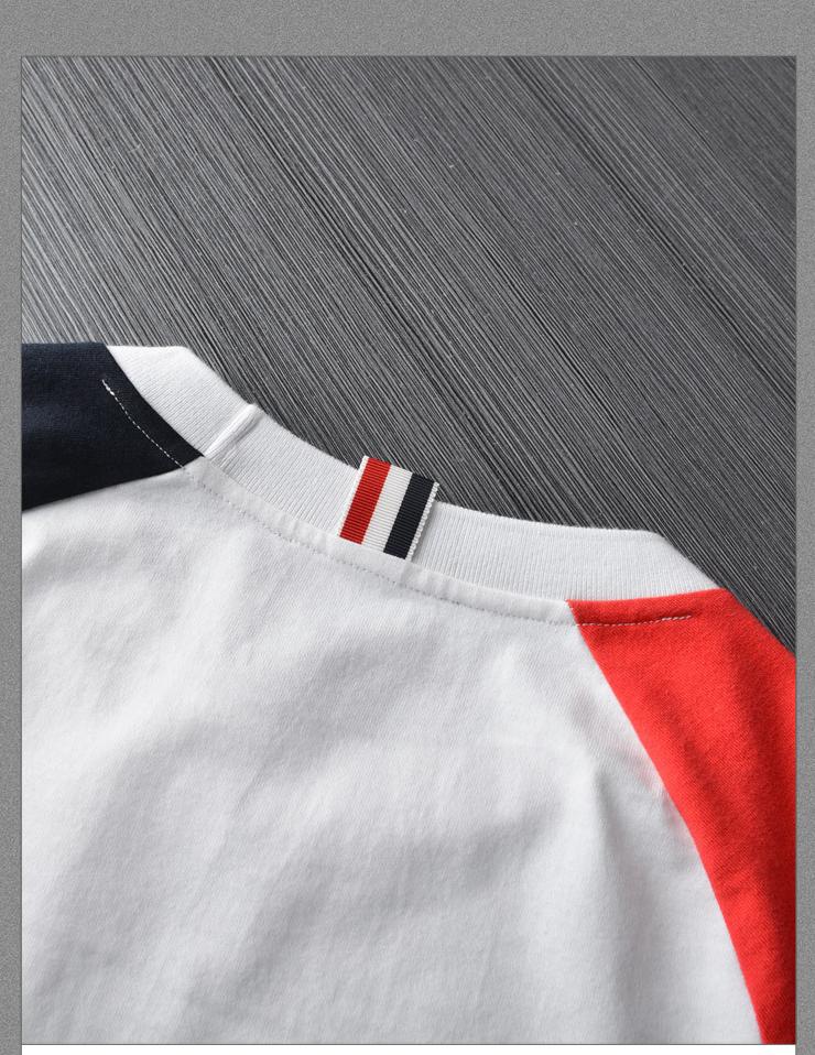 Men's long sleeve lapel T-shirt（副本） THOM TREND