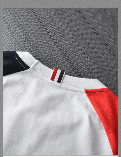 Men's long sleeve lapel T-shirt（副本） THOM TREND