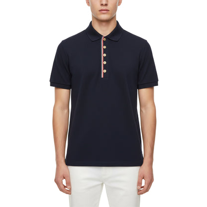 Thom Browne 2025SS  Knitted Polo T-shirt