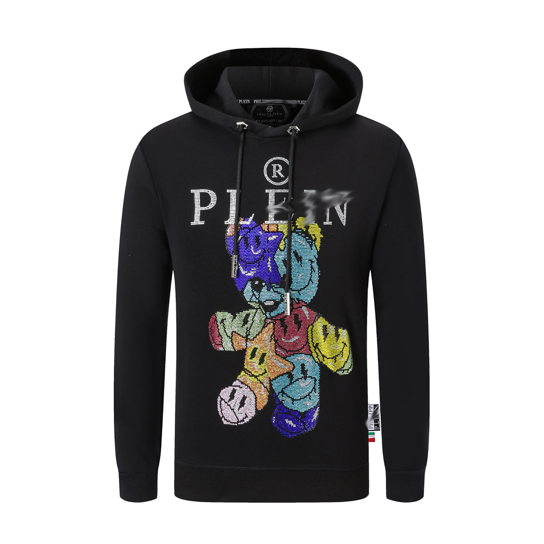 New 2025SS Black Hoodie