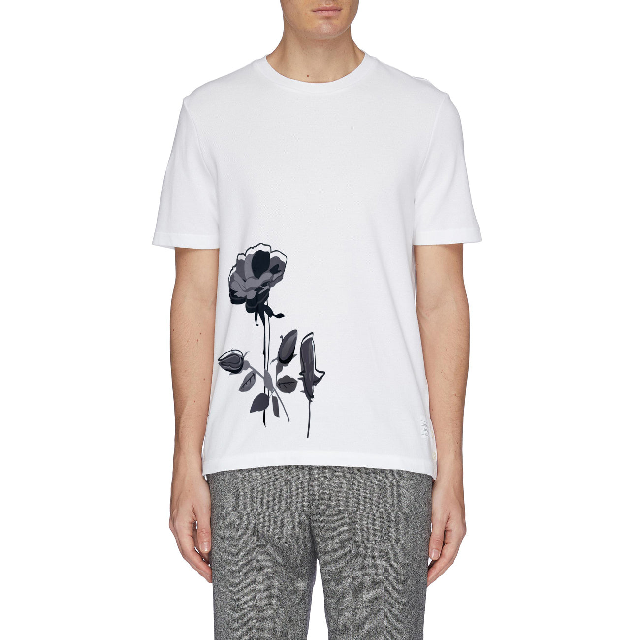 Flowers Prints T-shirts THOM TREND
