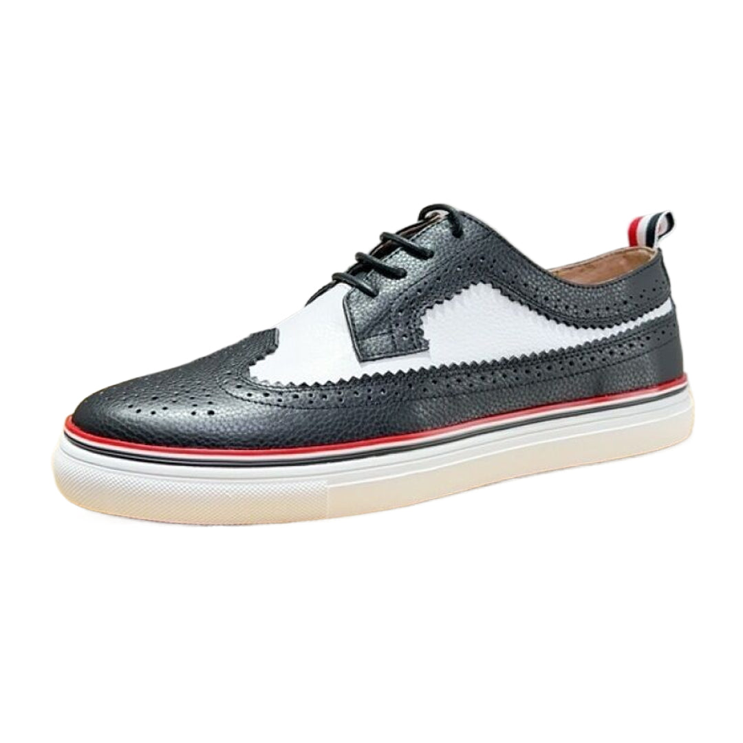 Thom Browne Men's Leather Sneakers