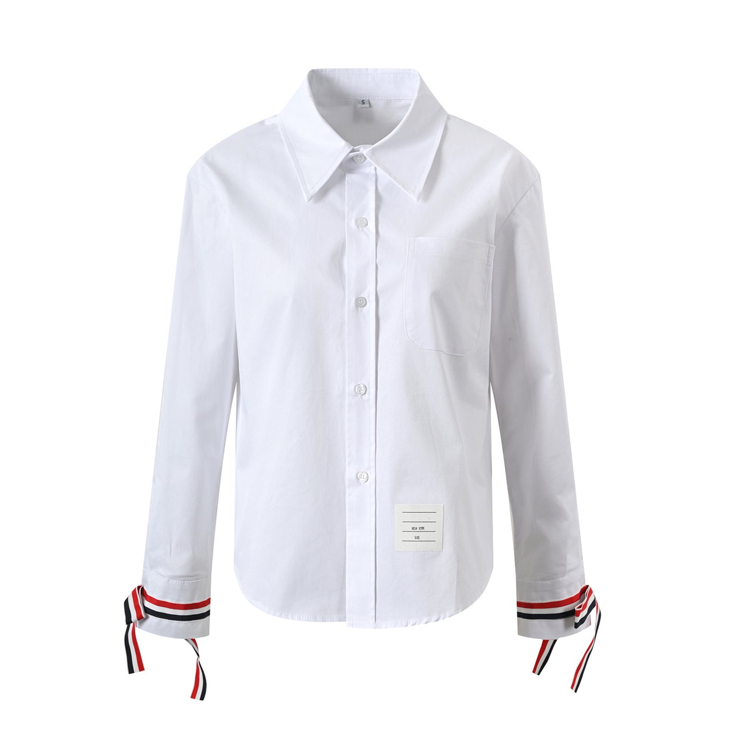 Thom Browne Women's Loose-Fitting Shirt | Oversized Button-Down Blouse