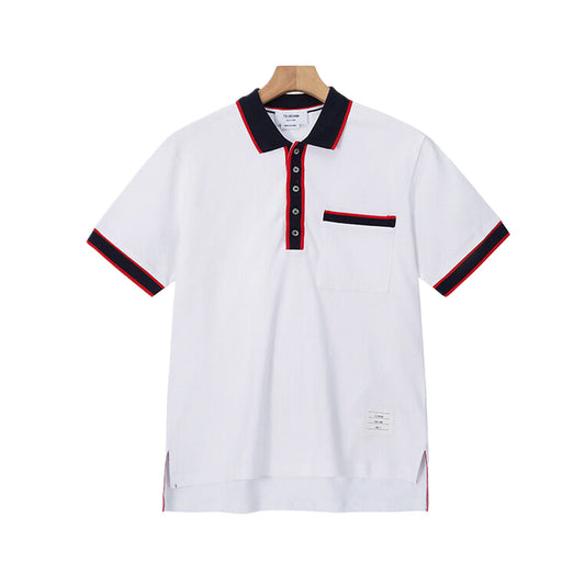 2025SS Man POLO shirt（复制） THOM TREND