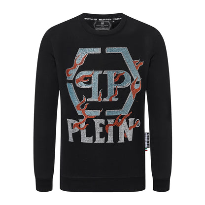 New-2025SS Unisex Black Hoodie