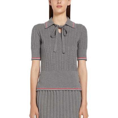 Women Short-sleeved polo shirt THOM TREND