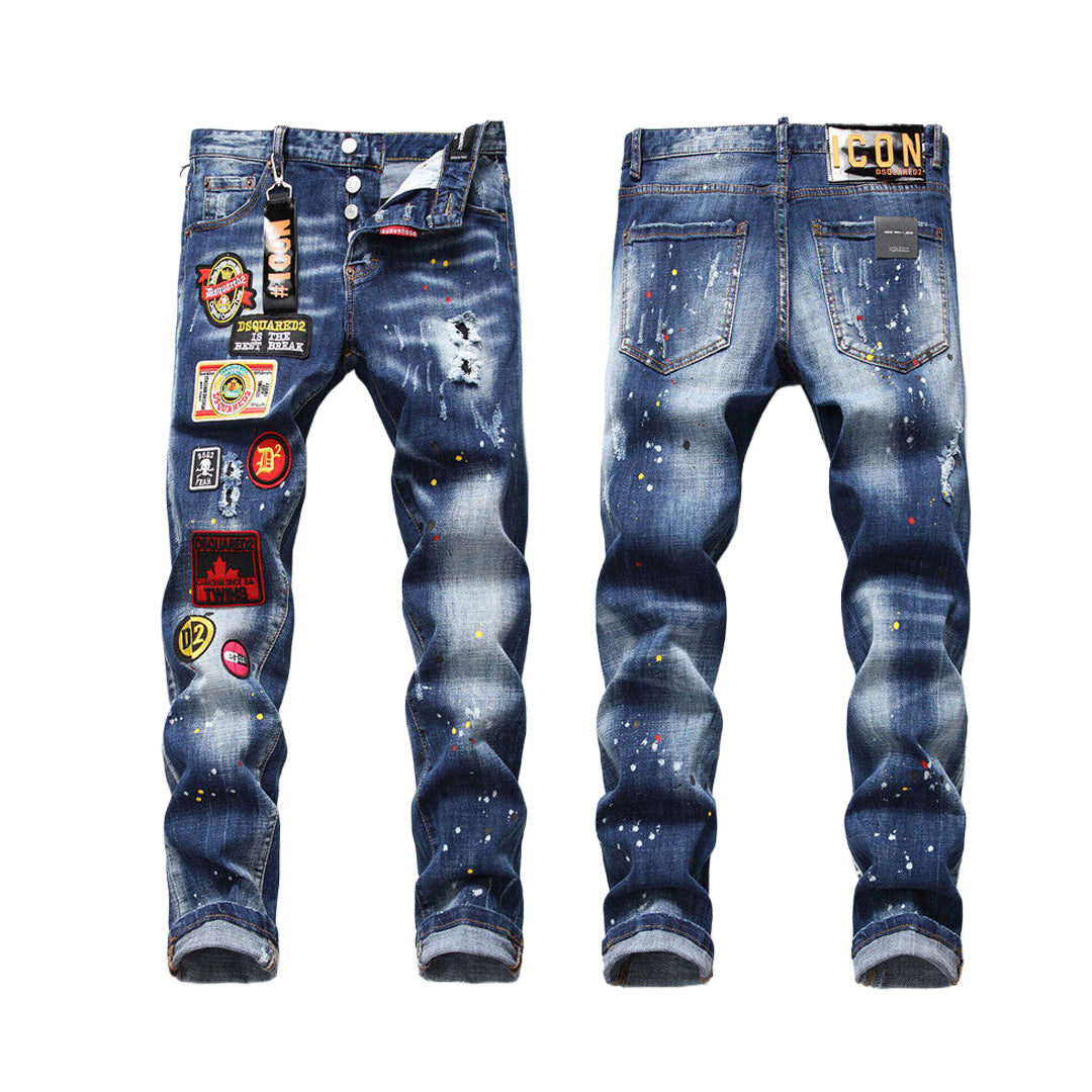 New-DSQ2 2026ss Ripped Jeans
