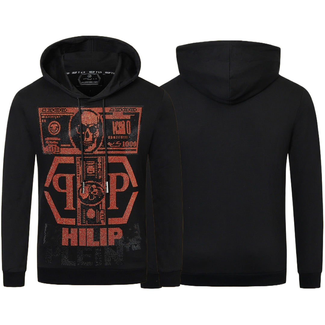 New 2025SS Black Hoodie