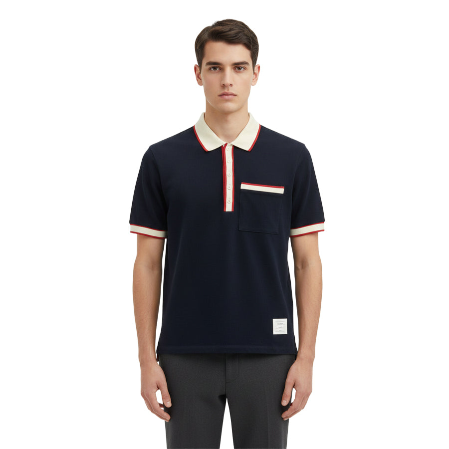 Thom Browne 2026 New Men's Polo Shirt