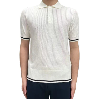 2025SS  Knitted POLO shirt THOM TREND