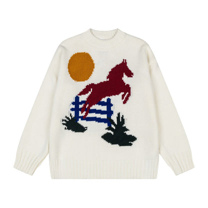 AMI PARIS Unisex Classic Knit Sweater