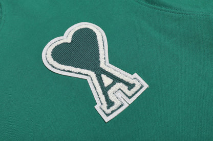 AMI Paris Heart Logo Unisex T-Shirt - Premium Cotton Tee