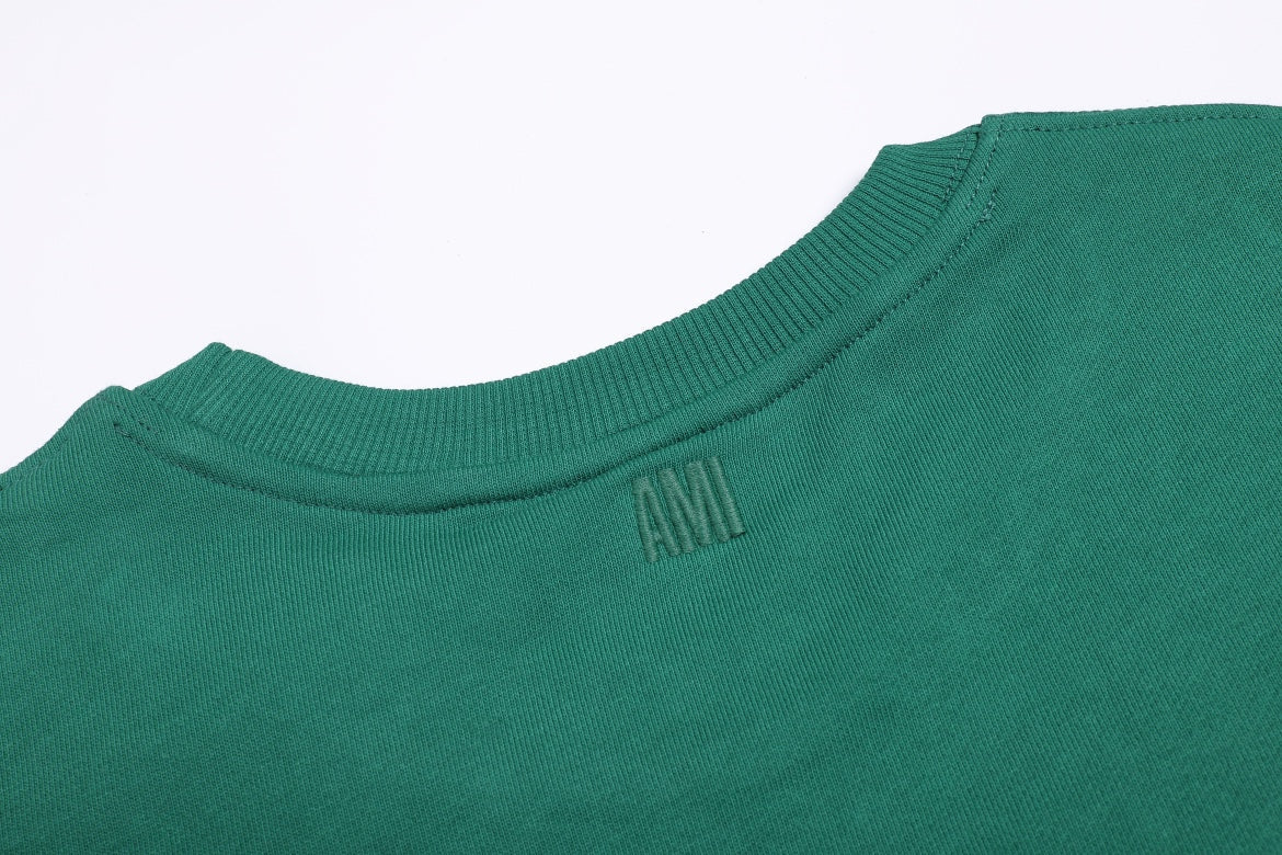 AMI Paris Heart Logo Unisex T-Shirt - Premium Cotton Tee