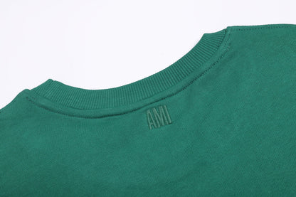 AMI Paris Heart Logo Unisex T-Shirt - Premium Cotton Tee