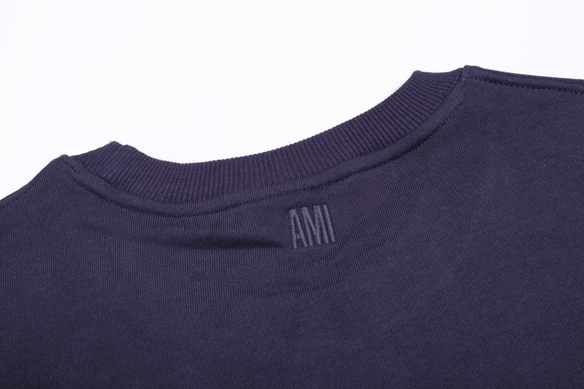 AMI Paris Essential Unisex T-Shirt - Premium Cotton Tee