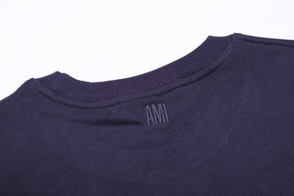 AMI Paris Essential Unisex T-Shirt - Premium Cotton Tee