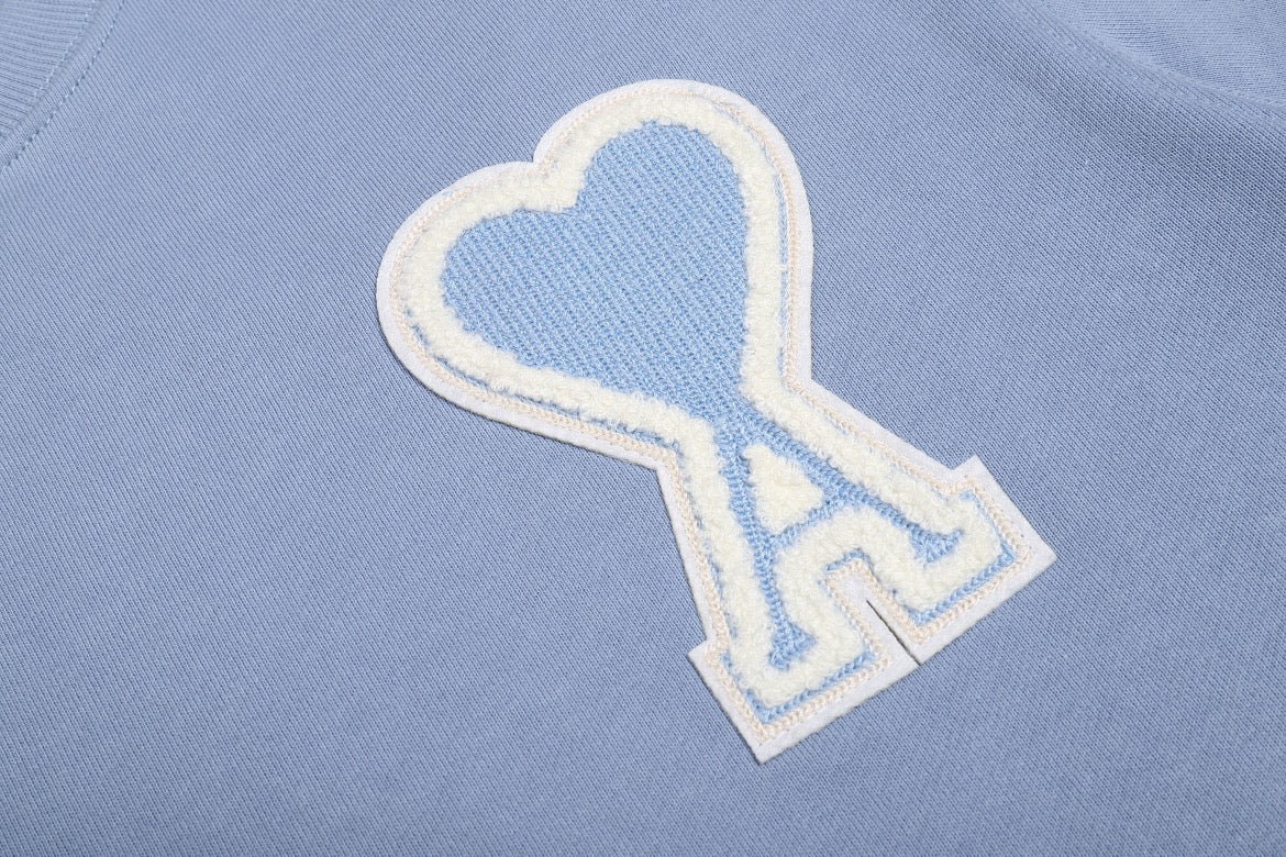 AMI Paris Heart Logo Unisex T-Shirt - Premium Cotton Tee
