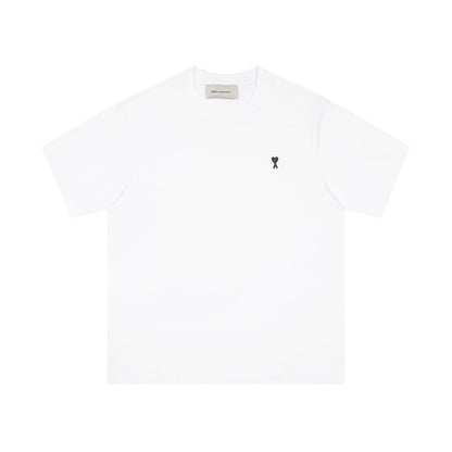 AMI Paris 2026 Unisex Cotton T-Shirt - Classic Casual Tee