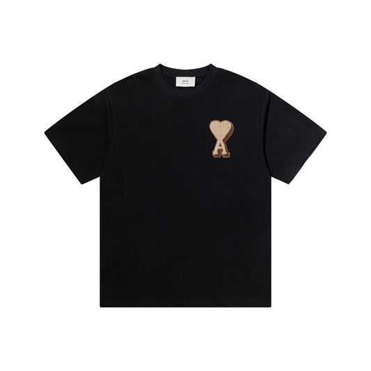 AMI Paris Heart Logo Unisex T-Shirt - Premium Cotton Tee