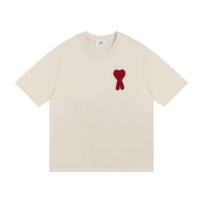 AMI Paris Essential Unisex T-Shirt - Premium Cotton Tee