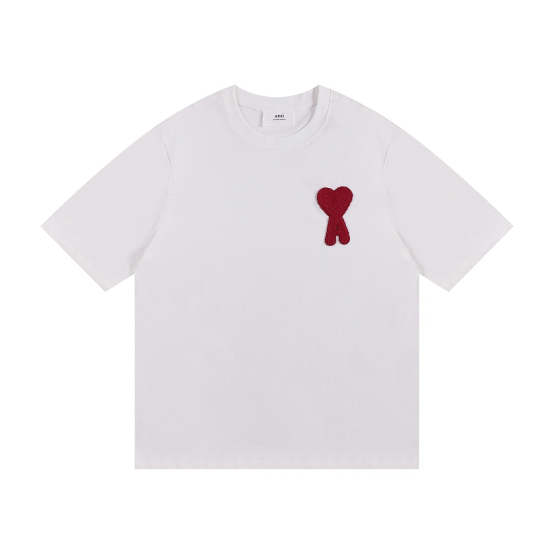AMI Paris Essential Unisex T-Shirt - Premium Cotton Tee