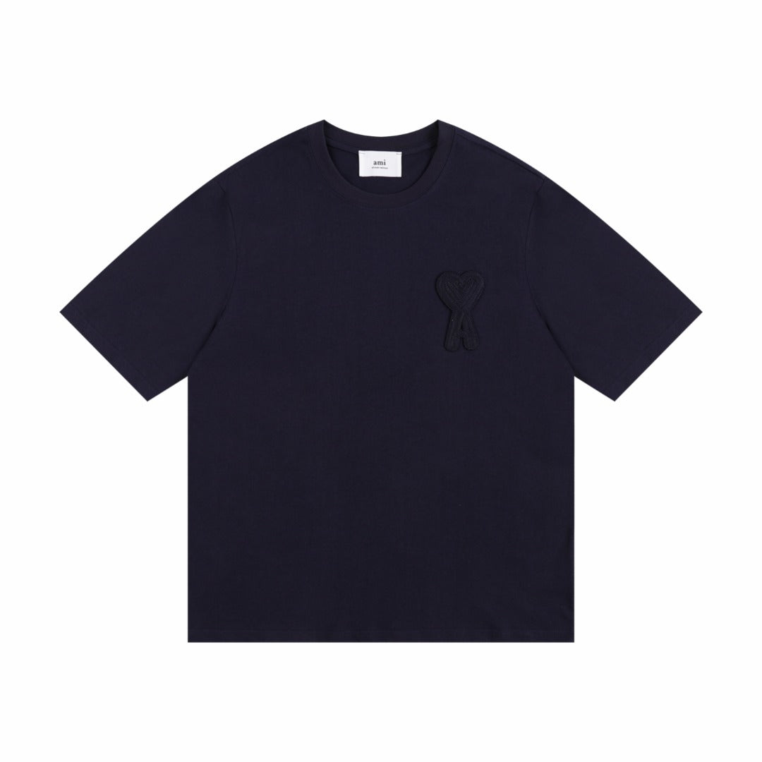 AMI Paris Essential Unisex T-Shirt - Premium Cotton Tee