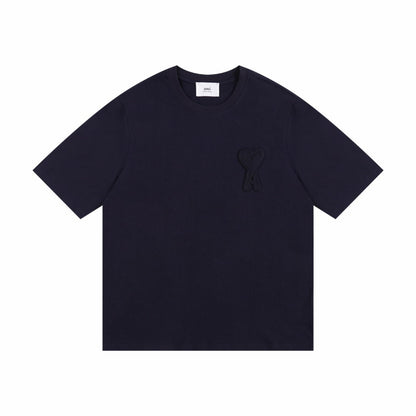 AMI Paris Essential Unisex T-Shirt - Premium Cotton Tee