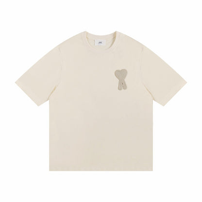 AMI Paris Essential Unisex T-Shirt - Premium Cotton Tee