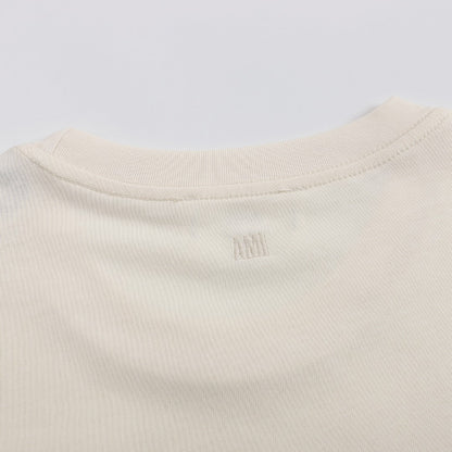 AMI Paris Essential Unisex T-Shirt - Premium Cotton Tee
