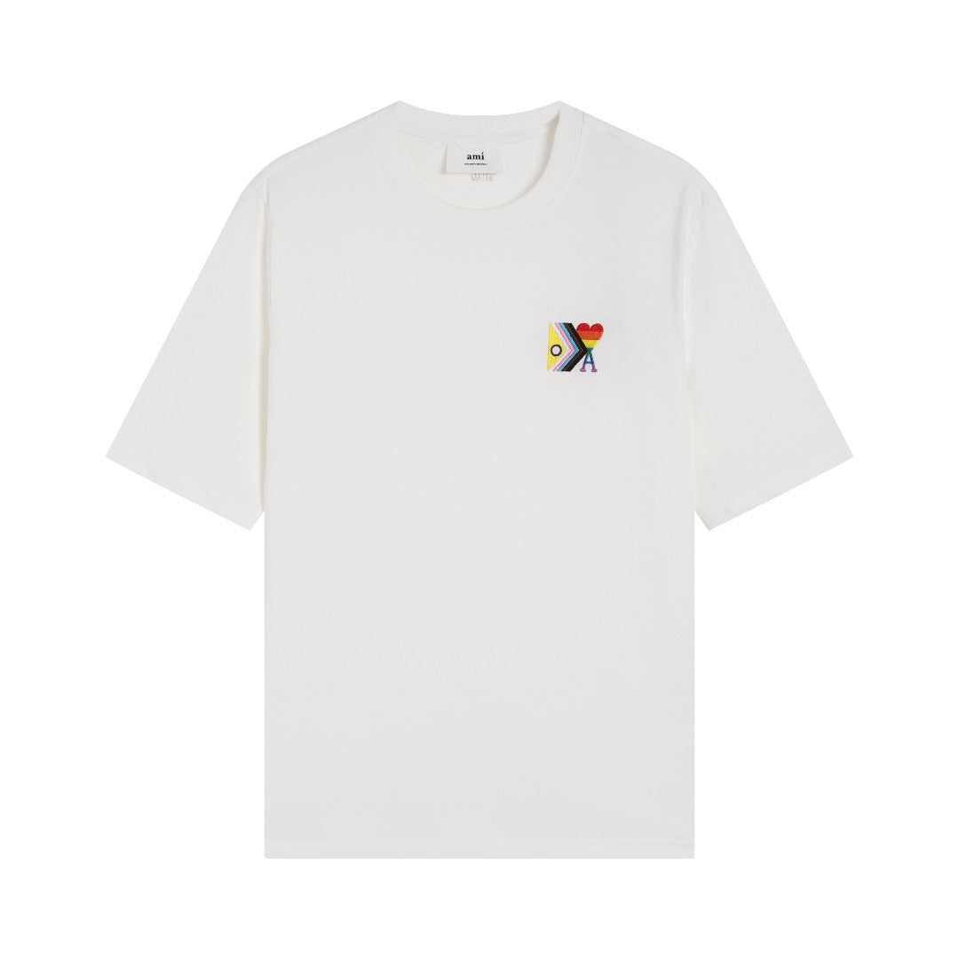 AMI Paris Essential Unisex T-Shirt - Premium Cotton Tee
