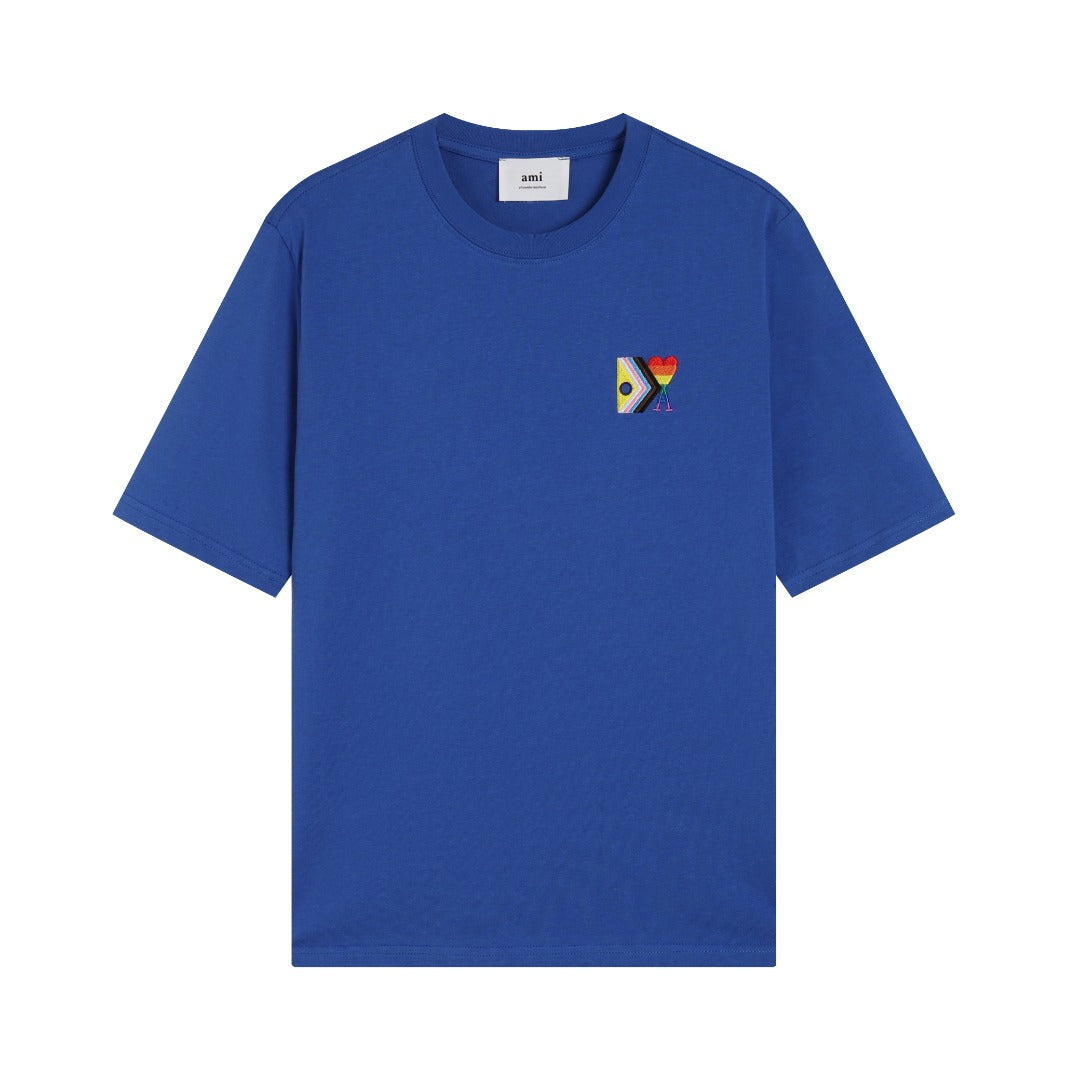 AMI Paris Essential Unisex T-Shirt - Premium Cotton Tee
