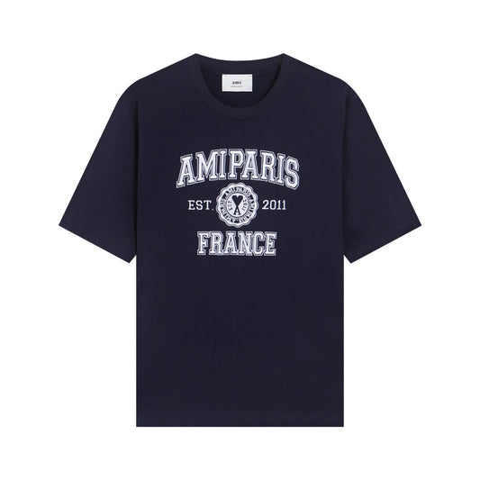AMI Paris 2026 Unisex Short Sleeve T-Shirt - Premium Cotton