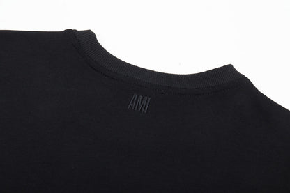 AMI Paris 2026 Unisex Short Sleeve T-Shirt - Premium Cotton