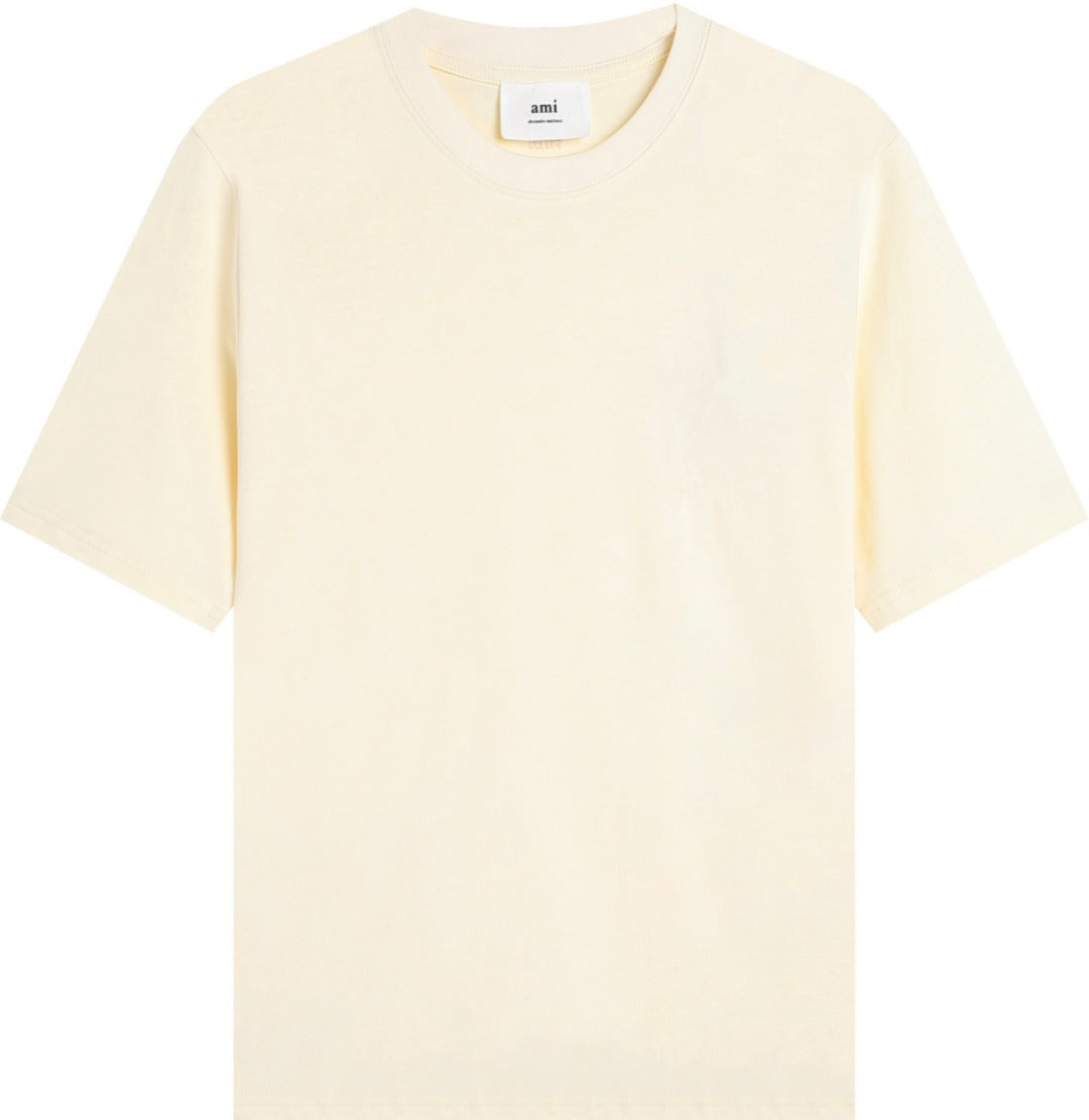 AMI Paris 2026 Unisex Cotton T-Shirt - Classic Logo Tee