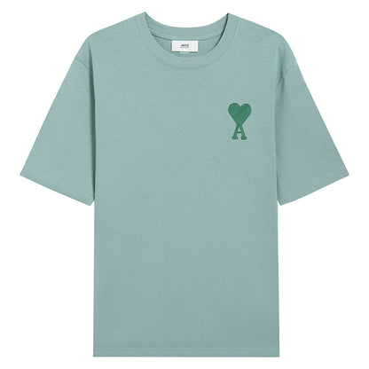 AMI Paris 2026 Unisex Cotton T-Shirt - Classic Casual Tee