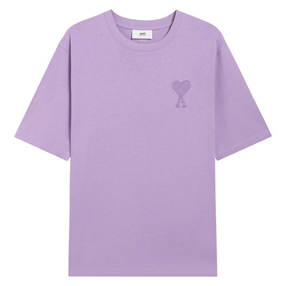 AMI Paris 2026 Unisex Cotton T-Shirt - Classic Casual Tee